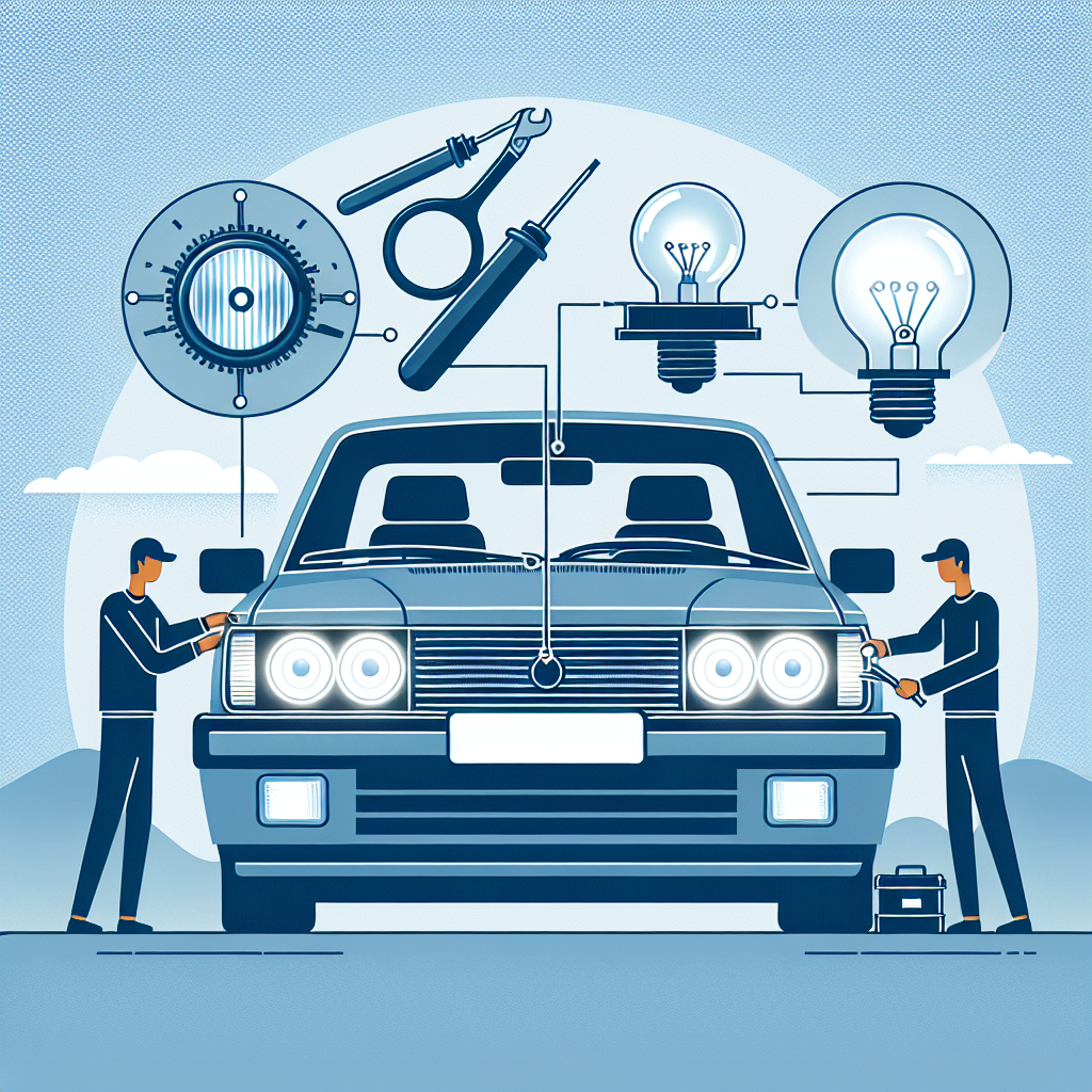 70ヴォクシーのヘッドライト交換方法