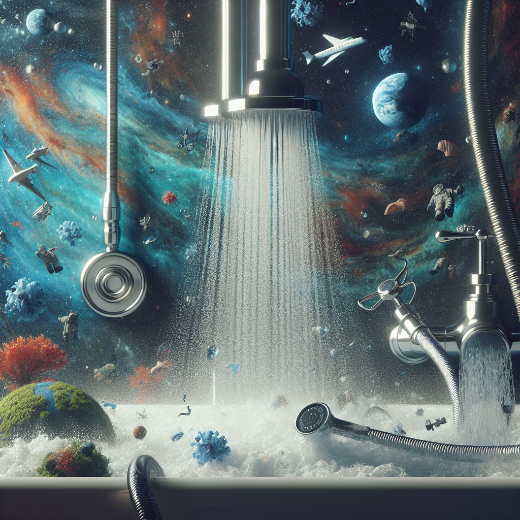 洗面所のシャワーホースの水受けがあふれたについて