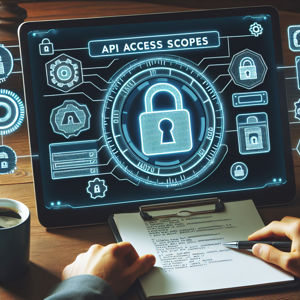 APIアクセススコープ?