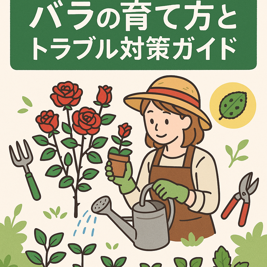 ガーデニング初心者必見！バラの育て方とトラブル対策ガイド