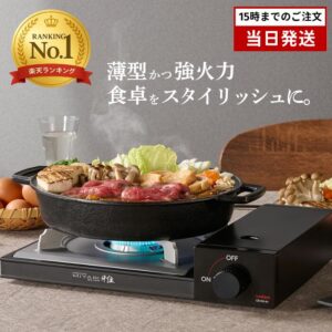 イワタニ カセットフー 雅 スリム SLIM CB-WA-64 薄型 64mm スリム 薄い 史上最薄 カセットコンロ iwatani 岩谷 アウトドア キャンプ 防災 日本製