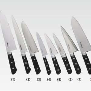 堺孝行 日本鋼（ツバ付）（1）牛刀 240mm（15013）【庖丁 業務用ナイフ 洋包丁】【業務用厨房機器厨房用品専門店】