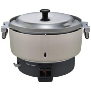 リンナイ｜Rinnai 業務用ガス炊飯器 8.0L（4升）タイプ 内釜フッ素仕様 プロパンガス（LPG）φ9.5ガス用ゴム管接続 RR-400CF_LP