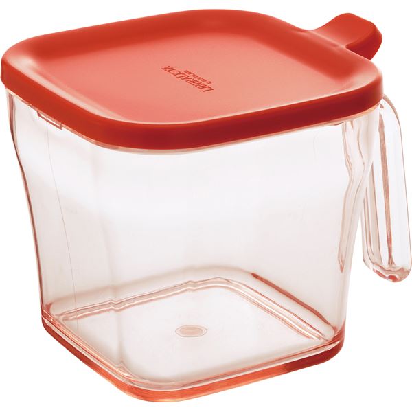 【30セット】 クックポット / 調味料入れ 【レギュラー レッド】 11.2×14.5×10.6cm 『リベラリスタ』 【 セット販売 まとめ買い 割引 】 キッチン 食器 キッチン用品 飲食店 料理
