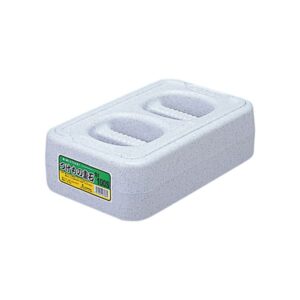 【2セット】 漬物石/漬物用品 【角 #100S 10kg】 本体：PE 内容物：コンクリート 〔キッチン用品 家庭用品 手づくり〕【代引不可】[21]