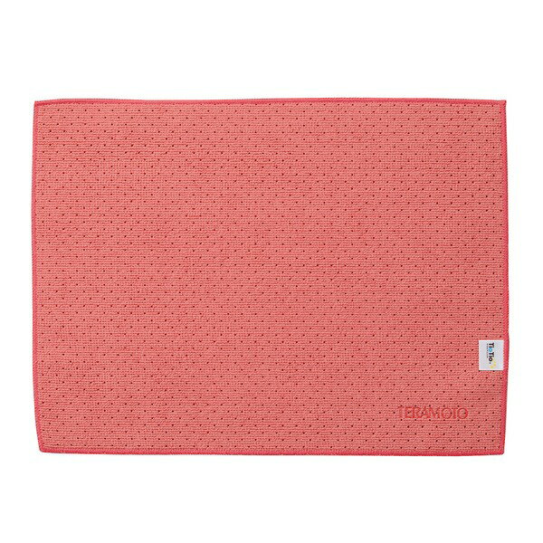 FX 制菌クロス TioTio 赤 300×400mm 抗菌防臭 制菌 掃除用品 テラモト