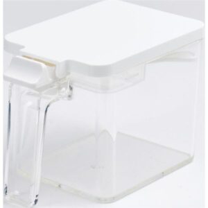 【おすすめ・人気】【2個セット】 アスベル フォルマ 密閉プッシュポット（R） 700ml ホワイト A1147|安い 激安 格安