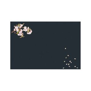 ヤマコー 用美 業務用 尺3抗菌四季彩まっと 幽玄の華 桜 (50枚入) yamaco66767