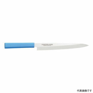【1個】カンダ 調理道具 マスターコック MCYK-240 柳刃 24cm イエロー 00486725 プロステ