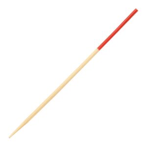 【1組】竹串 かんじょう串(赤) 9cm 100本入 萬洋 00783125