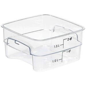 CAMBRO キャンブロ 角型フードコンテナー フレッシュプロ 本体 クリア 4SFSPROCW 135