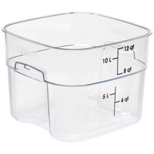 CAMBRO キャンブロ 角型フードコンテナー フレッシュプロ 本体 12SFSPROCW 135 クリア