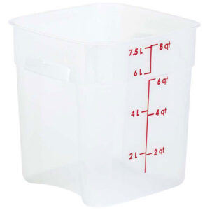CAMBRO キャンブロ 角型フードコンテナー フレッシュプロ 本体 8SFSPROPP ナチュラル