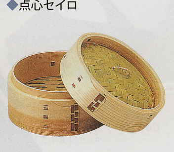 5408点心セイロ(身)φ15cm (蓋 08719)