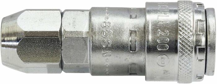 新潟精機 ワンタッチ式ナットカプラソケット 200-85SN