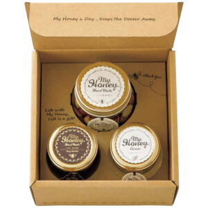 MYHONEY ナッツの蜂蜜漬け＆アカシアハニー＆ハニーショコラセット 1231-028 常温 送料無料 セット はちみつ 蜂蜜 シイレル 子供の日 母の日