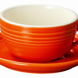 オービット マンダリンオレンジ ラテソーサー 12650057 KOYO HOTEL&RESTAURANT TABLEWARE vol.25