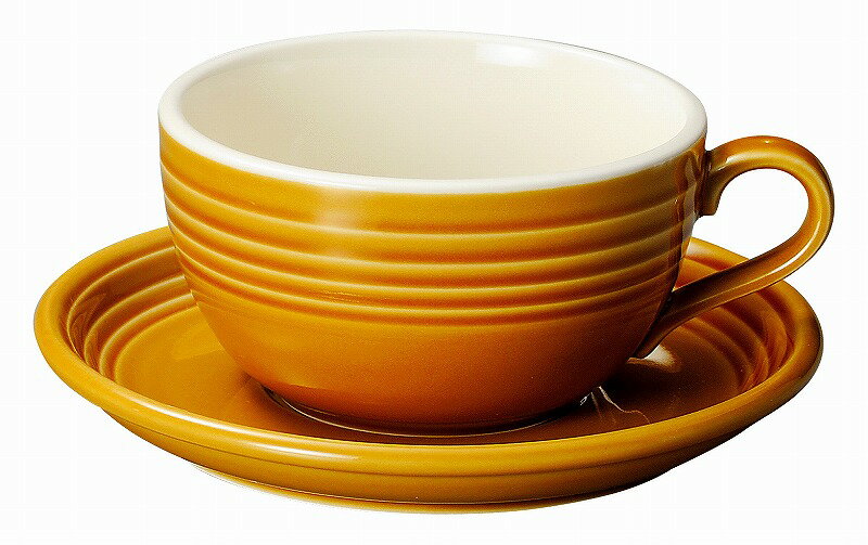 オービット メローアンバー ラテソーサー 12660057 KOYO HOTEL&RESTAURANT TABLEWARE vol.25