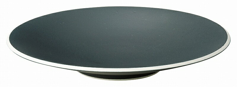 カルマ カーボンブラック 26cm浅ボウル 12931110 KOYO HOTEL&RESTAURANT TABLEWARE vol.25