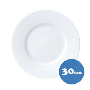 ジャルディン リムプレート 6枚セット 30cm KOYO 光洋陶器（18000001）皿 食器 丸皿 平皿 白 おしゃれ カフェ レストラン 洋食器