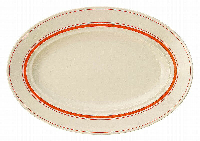 カントリーサイド ソーバーオレンジ 26.5cmプラター 13425045 KOYO HOTEL&RESTAURANT TABLEWARE vol.25
