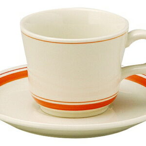 カントリーサイド ソーバーオレンジ 兼用ソーサー 13425055 KOYO HOTEL&RESTAURANT TABLEWARE vol.25