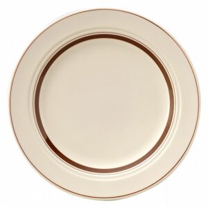 カントリーサイド ダークブラウン 23cmミート皿 13426004 KOYO HOTEL&RESTAURANT TABLEWARE vol.25