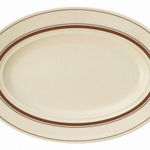 カントリーサイド ダークブラウン 32．5cmプラター 13426042 KOYO HOTEL&RESTAURANT TABLEWARE vol.25