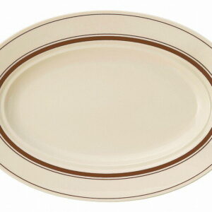 カントリーサイド ダークブラウン 26．5cmプラター 13426045 KOYO HOTEL&RESTAURANT TABLEWARE vol.25