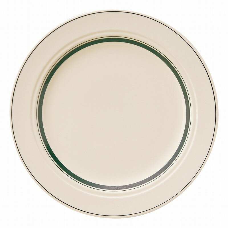 カントリーサイド モスグリーン 27cmディナー皿 13427002 KOYO HOTEL&RESTAURANT TABLEWARE vol.25