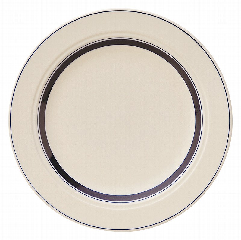 カントリーサイド ネイビーブルー 23cmミート皿 13428004 KOYO HOTEL&RESTAURANT TABLEWARE vol.25