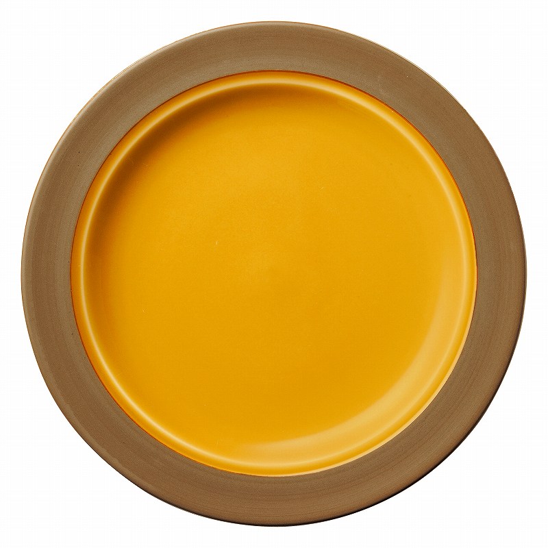 カントリーサイド ハニーアンバー 23cmミート皿 13463004 KOYO HOTEL&RESTAURANT TABLEWARE vol.25