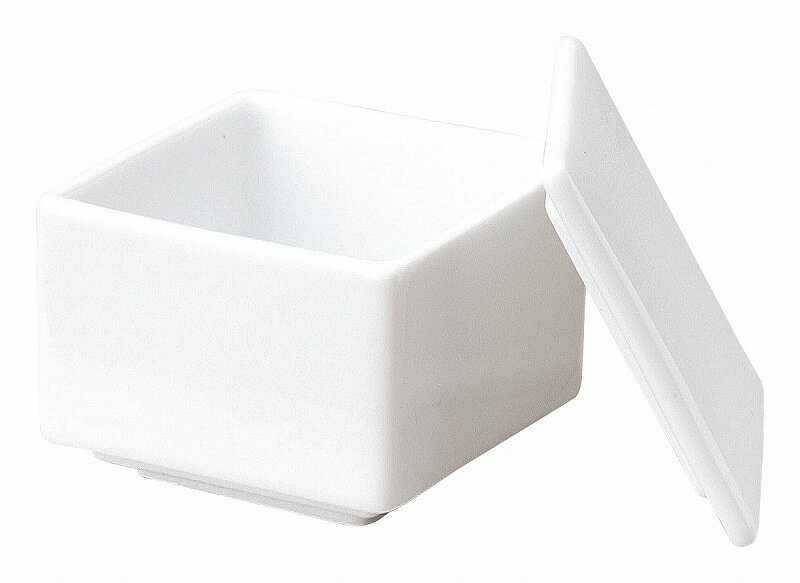アピタイザー 蓋付角珍味 14300078 KOYO HOTEL&RESTAURANT TABLEWARE vol.25