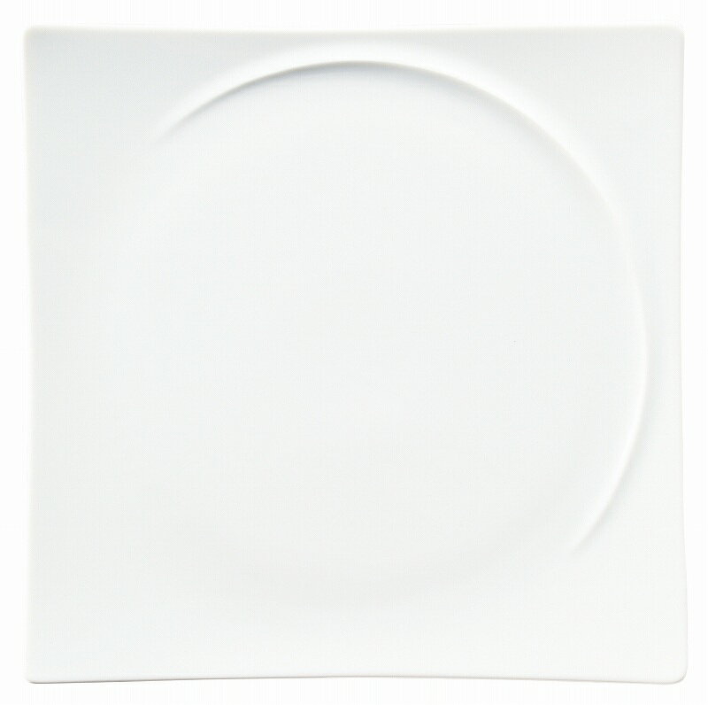 アルコ ピュアホワイト 26cmスクエアープレート 14400062 KOYO HOTEL&RESTAURANT TABLEWARE vol.25