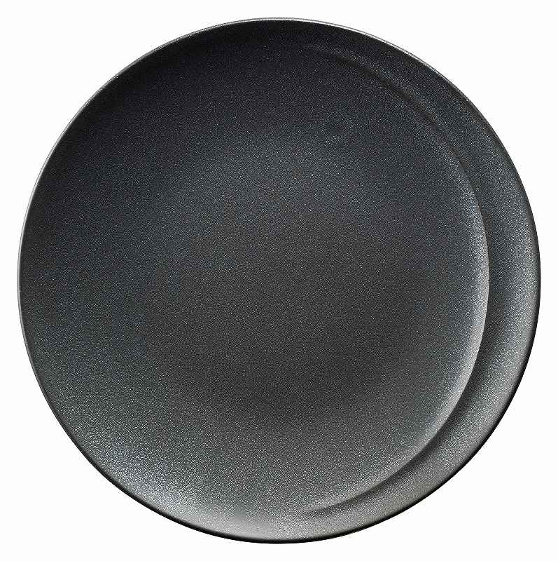 アルコ クリスタルブラック 21.5cmプレート 14431005 KOYO HOTEL&RESTAURANT TABLEWARE vol.25
