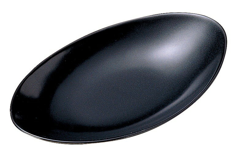パティオ マットブラック 23.5cmカヌーディッシュ 14830014 KOYO HOTEL&RESTAURANT TABLEWARE vol.25