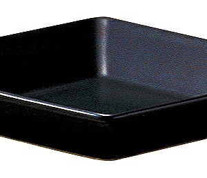 スクエアー マットブラック 13．5cm深皿 14930015 KOYO HOTEL&RESTAURANT TABLEWARE vol.25