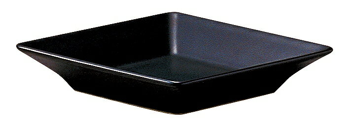 スクエアー マットブラック 13.5cm深皿 14930015 KOYO HOTEL&RESTAURANT TABLEWARE vol.25