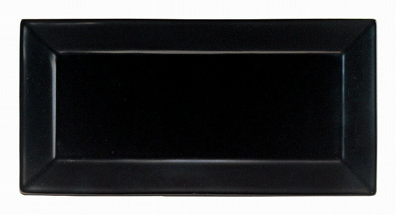 スクエアー マットブラック 31.5cm中長角皿 14930047 KOYO HOTEL&RESTAURANT TABLEWARE vol.25