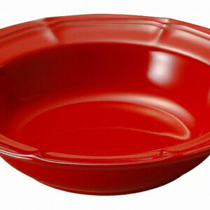 ラフィネ ウ゛ィンテージレッド 21．5cmリムスープボウル 15944012 KOYO HOTEL&RESTAURANT TABLEWARE vol.25