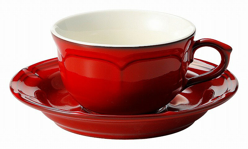 ラフィネ ウ゛ィンテージレッド ティーカップ 15944053 KOYO HOTEL&RESTAURANT TABLEWARE vol.25