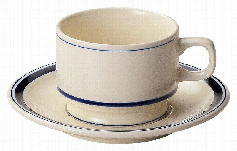 カントリーサイド ネイビーブルー モア兼用ソーサー 16128055 KOYO HOTEL&RESTAURANT TABLEWARE vol.25