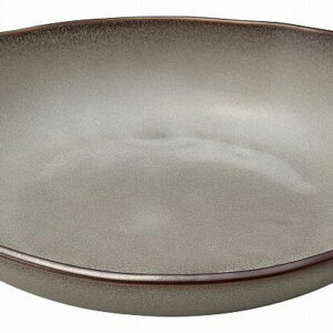 ラフェルム ストームグレー 22．5cm深皿 16273012 KOYO HOTEL&RESTAURANT TABLEWARE vol.25