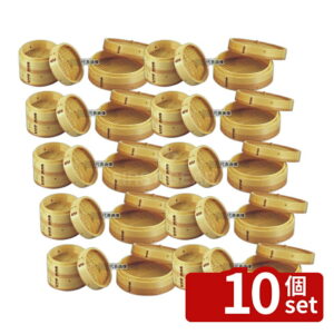 【10個セット】EBM(江部松) 安心コート 杉 中華せいろ 身 30cm φ300×H82 セイロ No.7379900