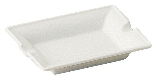 長角2つ切灰皿 16600007 KOYO HOTEL&RESTAURANT TABLEWARE vol.25