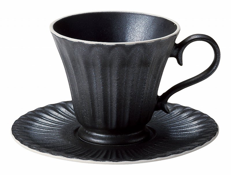 ストーリア クリスタルブラック コーヒーカップ 16731052 KOYO HOTEL&RESTAURANT TABLEWARE vol.25