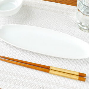 フォンテ オーバル長皿 24.5cm 楕円皿 白い食器 洋食器 業務用