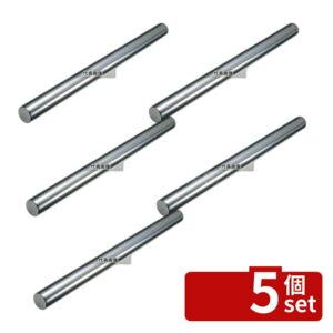 【5個セット】EBM(江部松) 18-8(ステンレス) パイプ式 めん棒 60cm (φ32) φ32×600 うどん/そば/ラーメン No.8597900