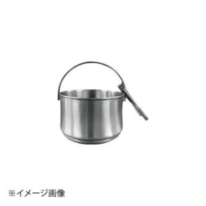 K ジャンボ アイスペール(トング付)小 3.5L ヘアライン