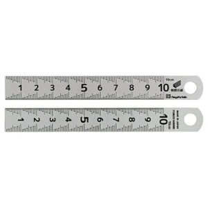 新潟精機 SK シルバースケール 快段目盛 100mm SV-10KD
